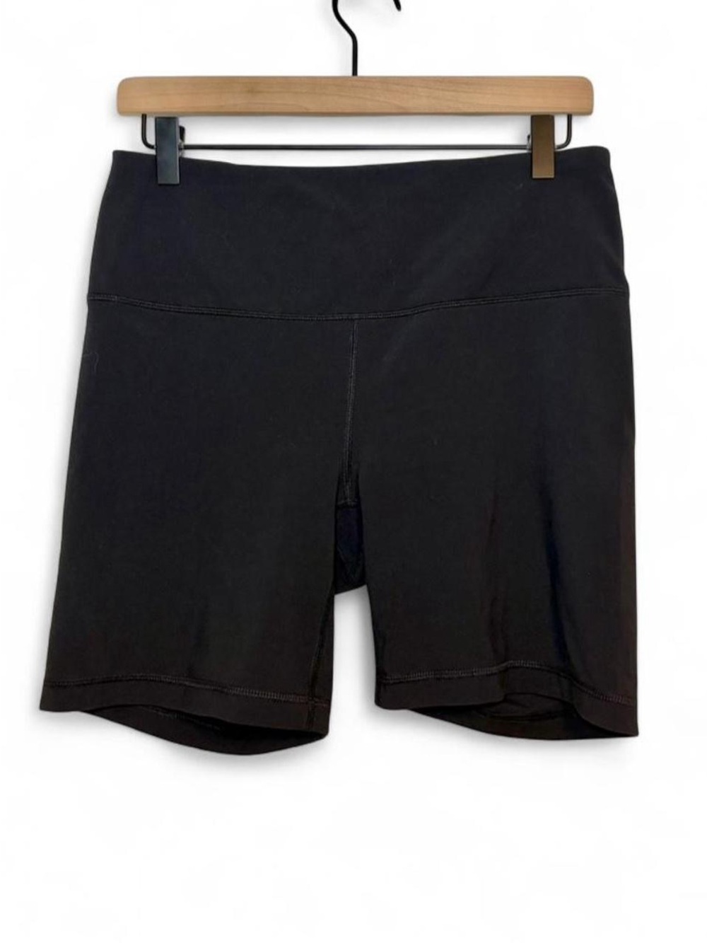 Yogalicious Black High-Waist Bike Shorts
